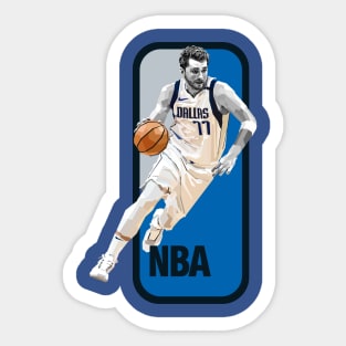 Luka Doncic NBA Sticker